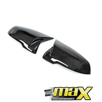 BM F10 M3/M4 Style Carbon Fibre Mirror Covers maxmotorsports