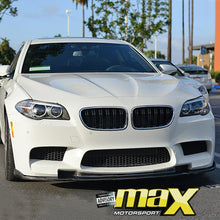 Load image into Gallery viewer, BM F10 M5 Hamann Style Carbon Fibre Front Spoiler maxmotorsports
