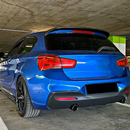 BM F20 1-Series Gloss Black Roof Spoiler (13-19) maxmotorsports