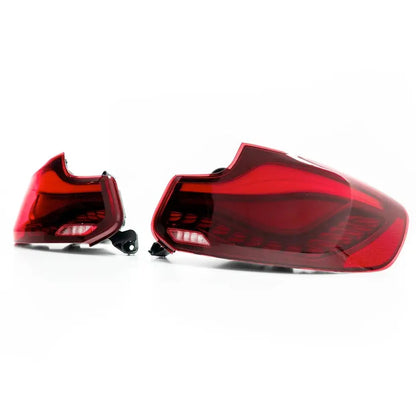 BM F22 / F23 2-Series CS Style OLED Sequential Smoked Red Taillights Max Motorsport