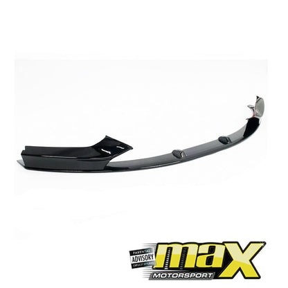 BM F22 2-Series (14-18) Gloss Black 3-Piece Front Spoiler maxmotorsports