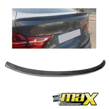 Load image into Gallery viewer, BM F26 X4 Carbon Fibre Performance Style Boot Spoiler maxmotorsports
