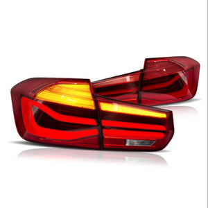 BM F30 3-Series LED Bar Style Taillights (12-18) Max Motorsport