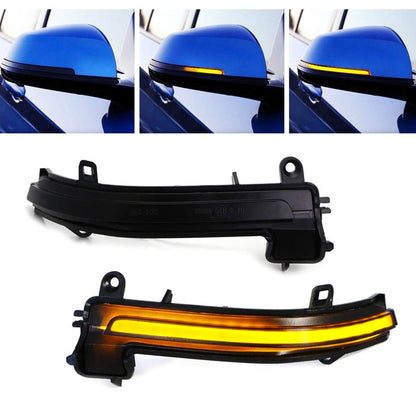 BM F30 3-Series Side Mirror Smoked LED Sequential Indicator Light maxmotorsports