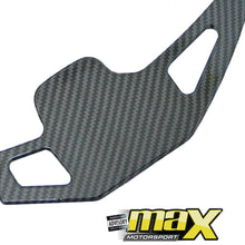 Load image into Gallery viewer, BM F30 Carbon Look Paddle Shift Extensions maxmotorsports
