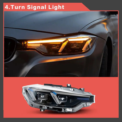 BM F30 LED Projector Non-Xenon Upgrade Headlight - G20 Style Max Motorsport