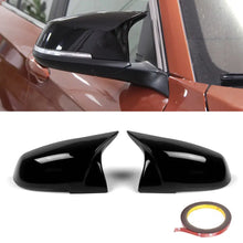 Load image into Gallery viewer, BM F30 M3/M4 Style Gloss Black Stick On Mirror Covers maxmotorsports

