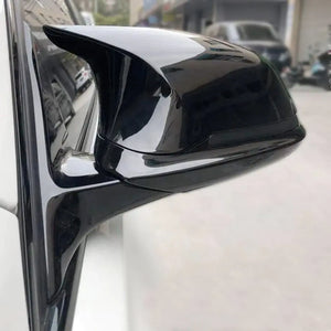 BM F30 M3/M4 Style Gloss Black Stick On Mirror Covers maxmotorsports