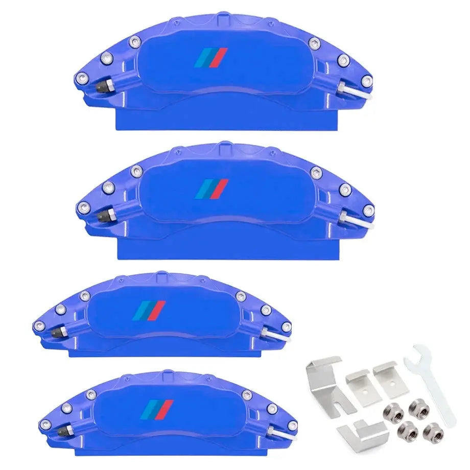 BM F30 Performance Style Aluminium Brake Caliper Cover - Blue Max Motorsport