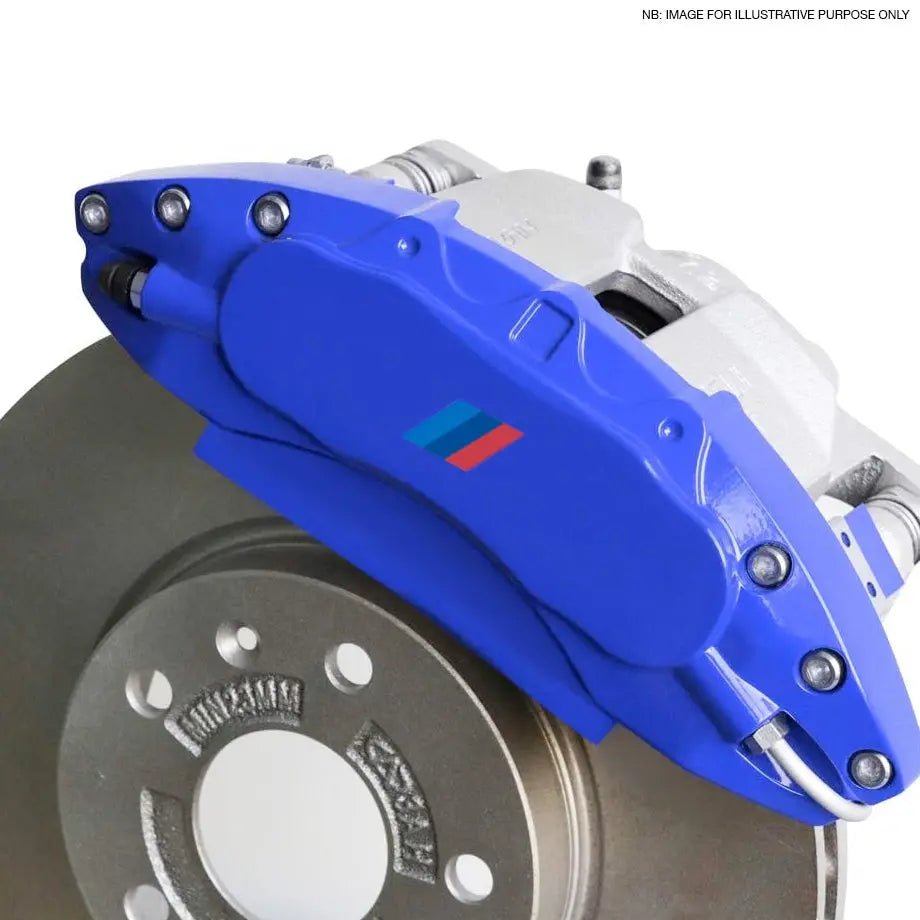 BM F30 Performance Style Aluminium Brake Caliper Cover - Blue Max Motorsport