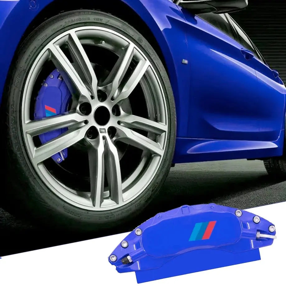 BM F30 Performance Style Aluminium Brake Caliper Cover - Blue Max Motorsport