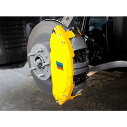 BM F30 Performance Style Aluminium Brake Caliper Cover - Yellow Max Motorsport