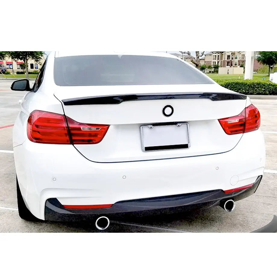 BM F32 / F33 4-Series M4 Style Gloss Black Boot Spoiler maxmotorsports