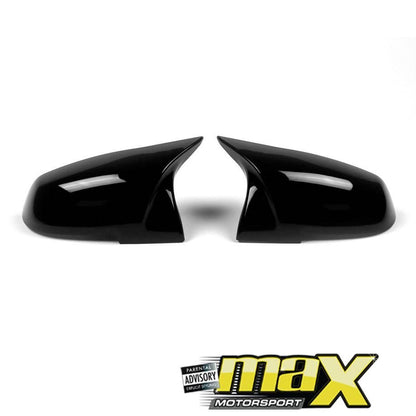 BM F33 M3/M4 Style Gloss Black Mirror Covers maxmotorsports