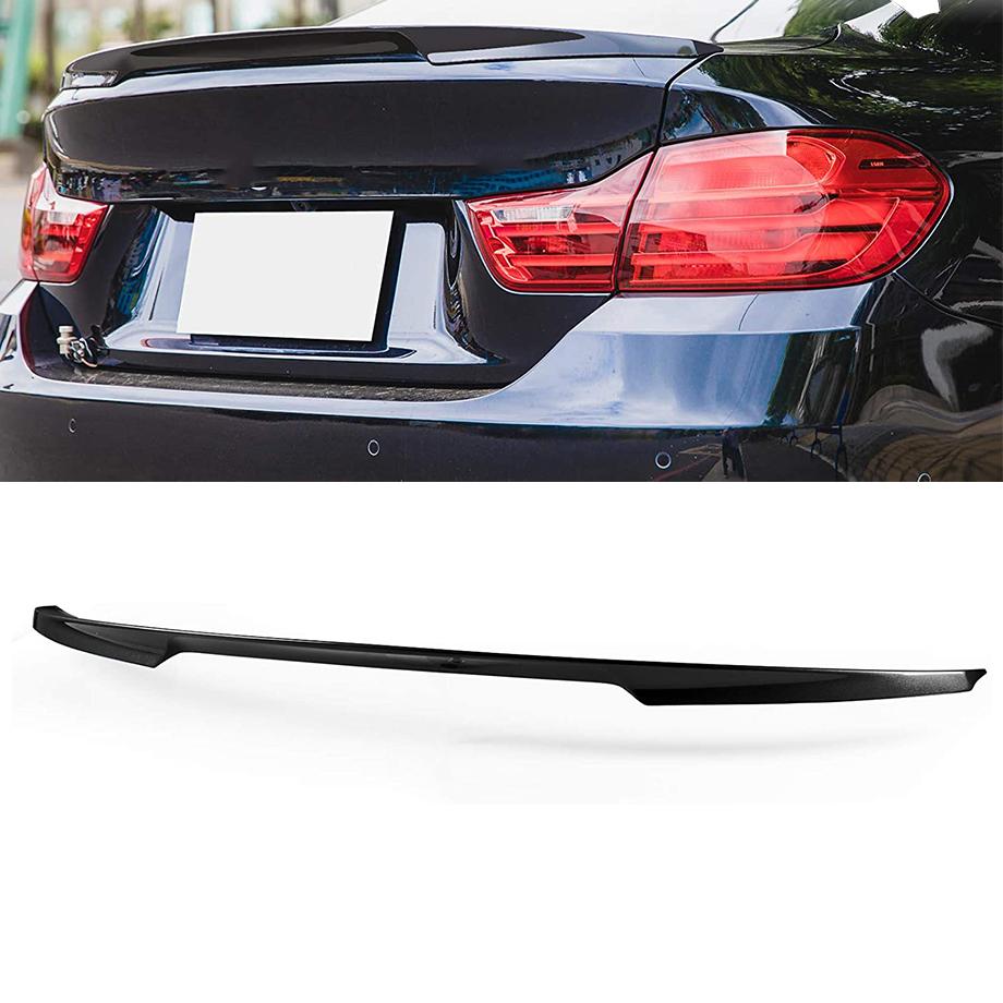 BM F36-4 Series Performance Style Gloss Black Boot Spoiler maxmotorsports