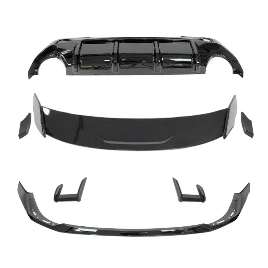 BM F40 1-Series (21-On) Gloss Black Performance Body Kit (7-Piece) Max Motorsport