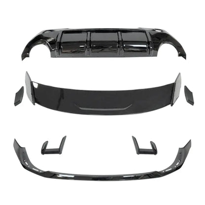 BM F40 1-Series (21-On) Gloss Black Performance Body Kit (7-Piece) Max Motorsport