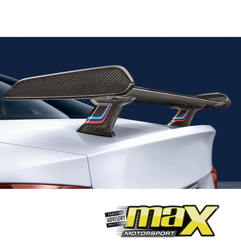 BM F80 / F82 / F87 Carbon Fibre M-Performance Competition Boot Spoiler maxmotorsports