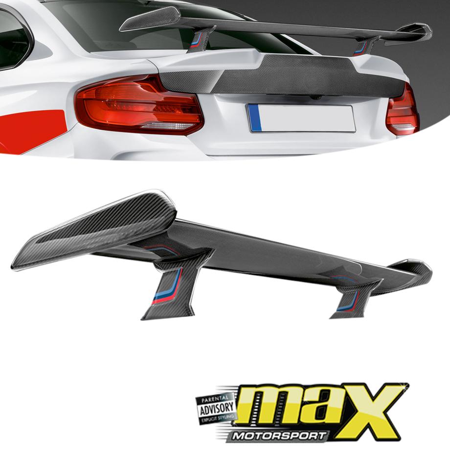 BM F80 / F82 / F87 Carbon Fibre M-Performance Competition Boot Spoiler maxmotorsports