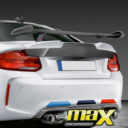 BM F80 / F82 / F87 Carbon Fibre M-Performance Competition Boot Spoiler maxmotorsports