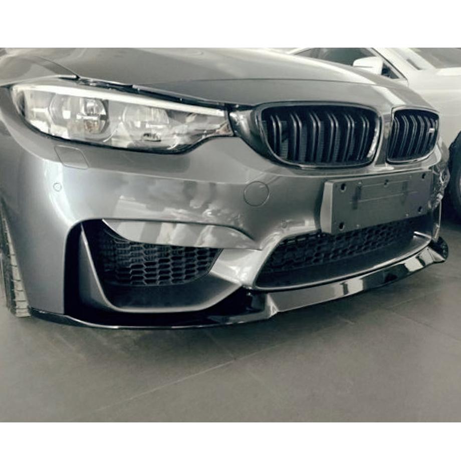 BM F80 / F82 (M3/M4) CS Style Gloss Black Front Spoiler (14-18) maxmotorsports