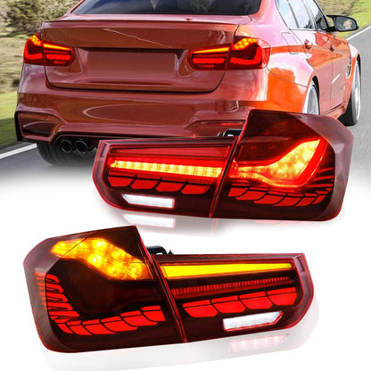 BM F80/F82 Series CS Style OLED Sequential Red Taillights (12-18) Max Motorsport