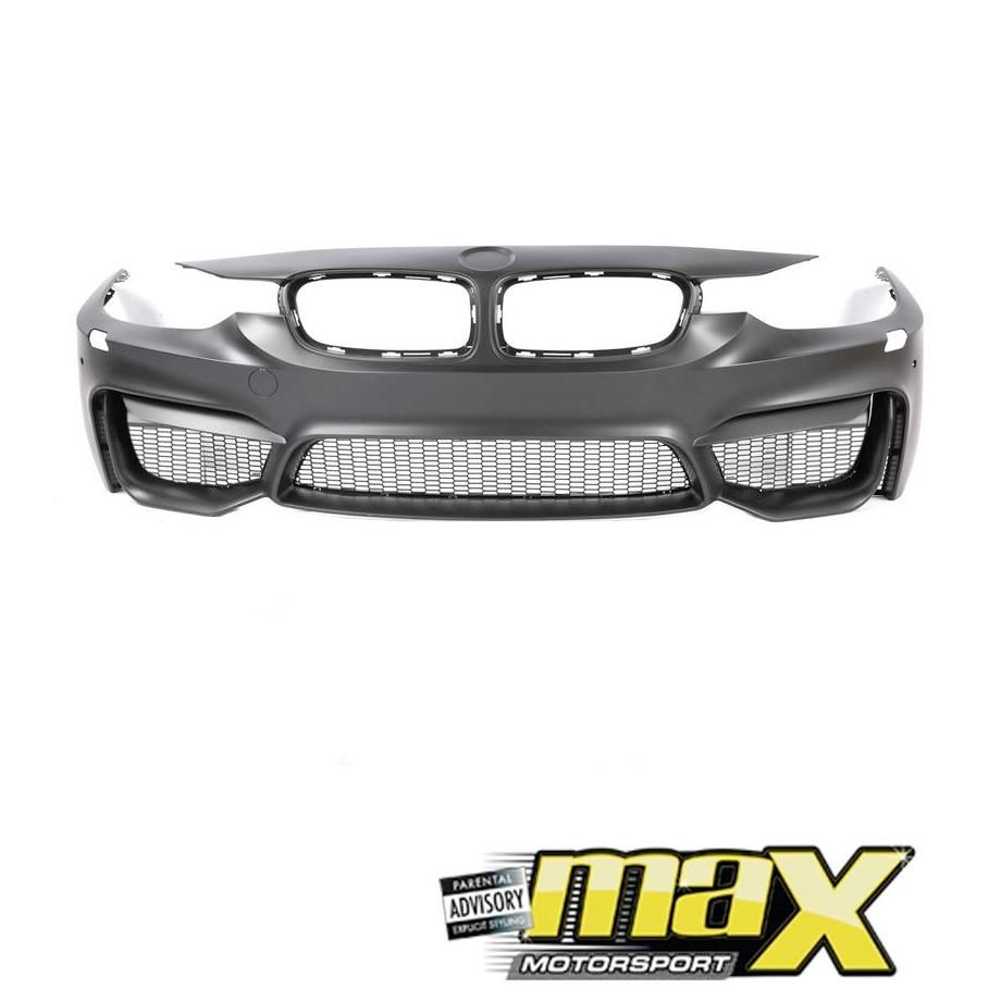 BM F80 M3 Style Front Bumper To Fit BM F30 3-Series maxmotorsports