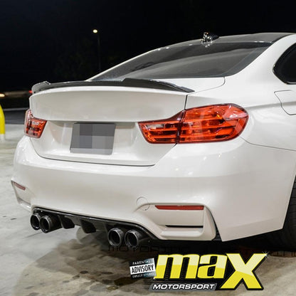 BM F82 M4 CS Style Carbon Fibre Boot Spoiler maxmotorsports