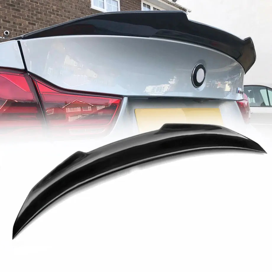 BM F82 M4 PSM Style Gloss Black Plastic Boot Spoiler Max Motorsport