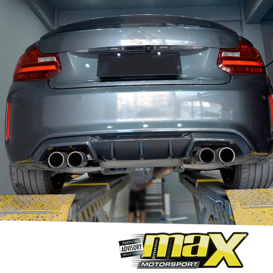 BM F87 M2 Carbon Fibre Rear Diffuser – Max Motorsport