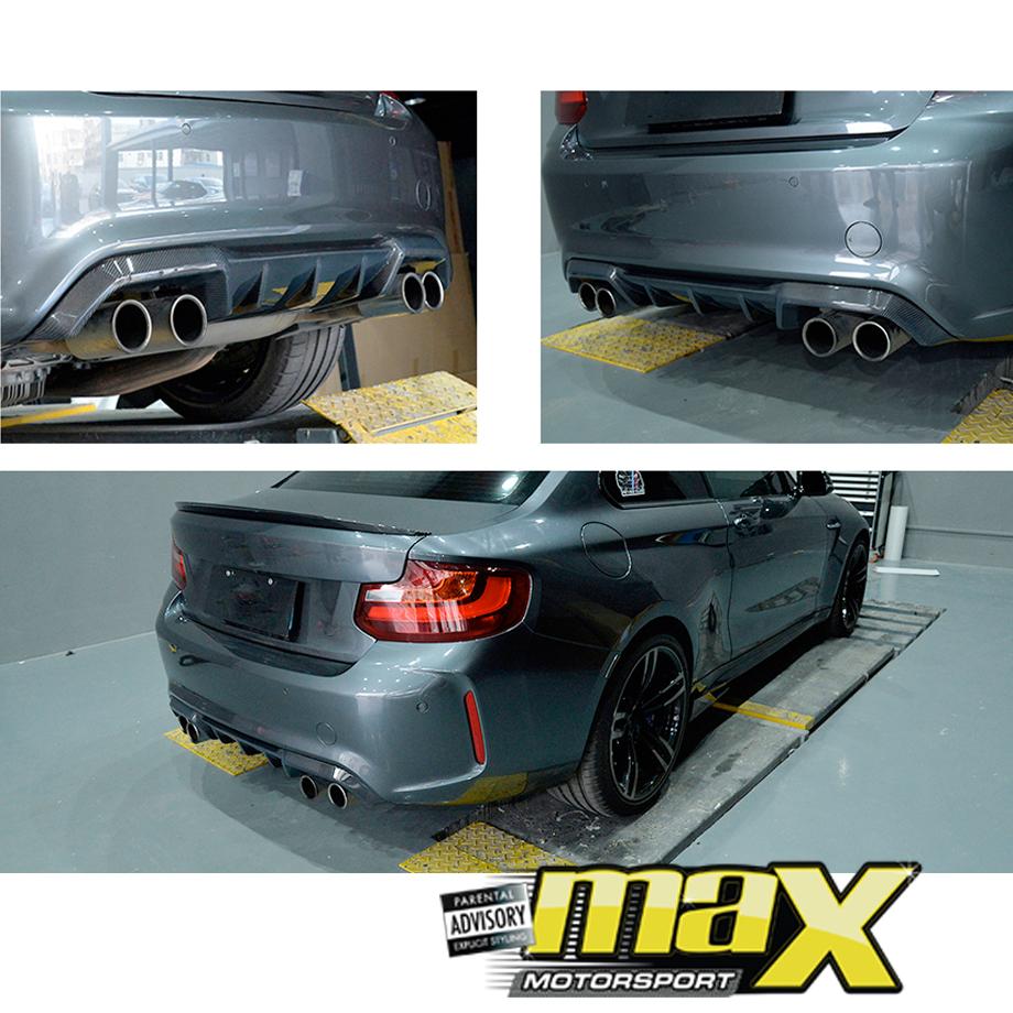 BM F87 M2 Carbon Fibre Rear Diffuser – Max Motorsport