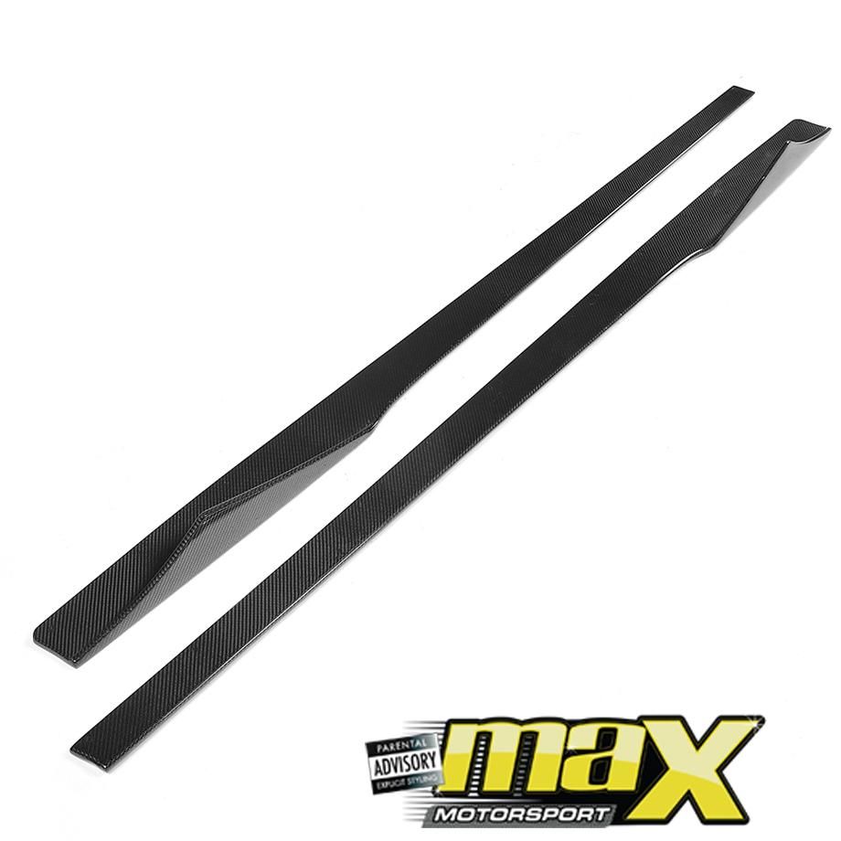 BM F87 M2 Carbon Fibre Side Skirt Extension maxmotorsports