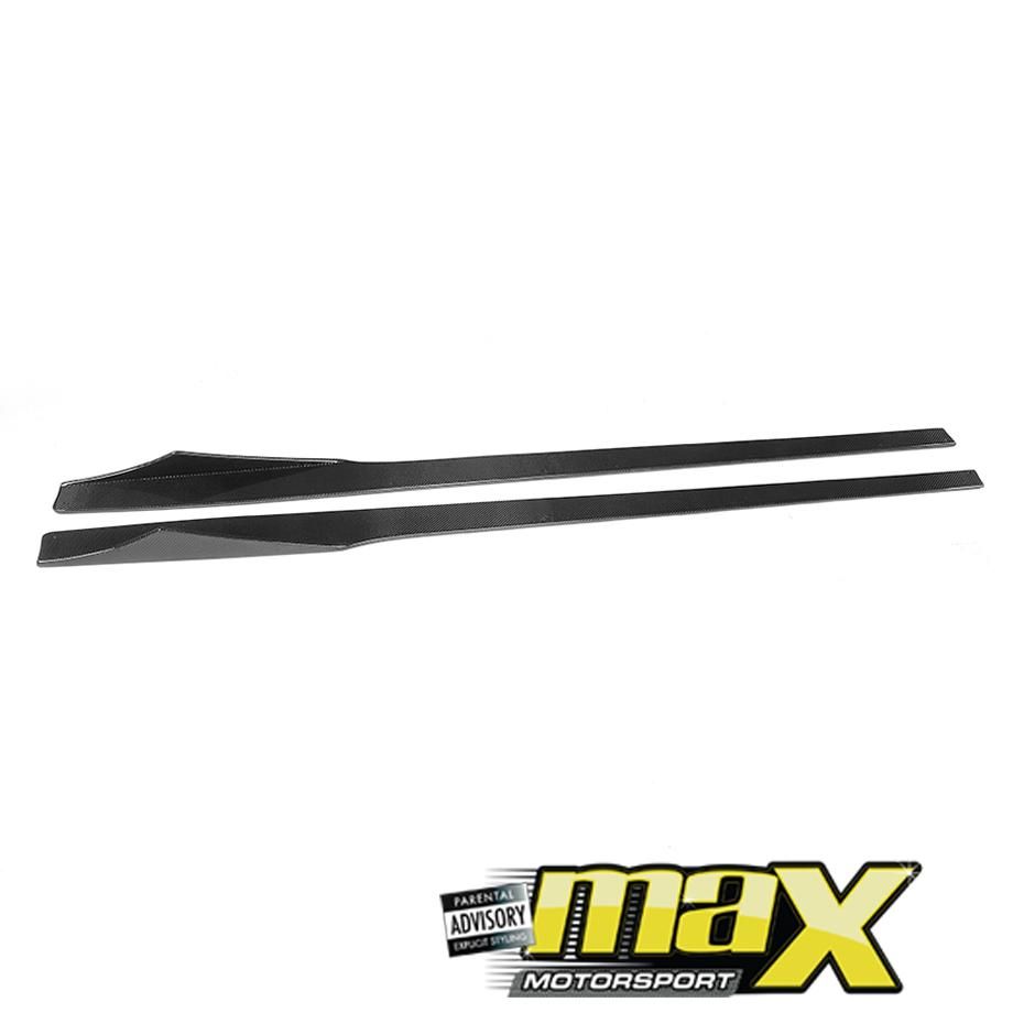 BM F87 M2 Carbon Fibre Side Skirt Extension maxmotorsports