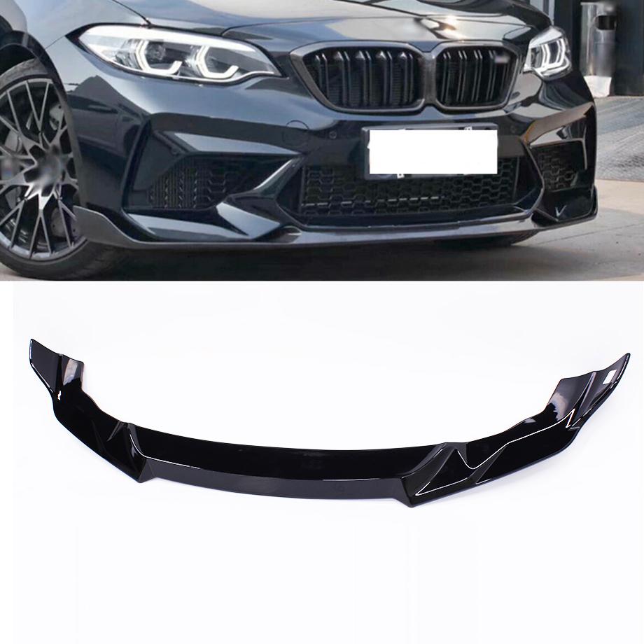 BM F87 M2 Gloss Black Front Spoiler (18-On) maxmotorsports