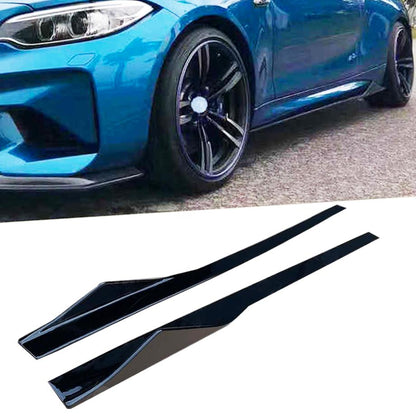 BM F87 M2 Gloss Black Plastic Side Skirt maxmotorsports