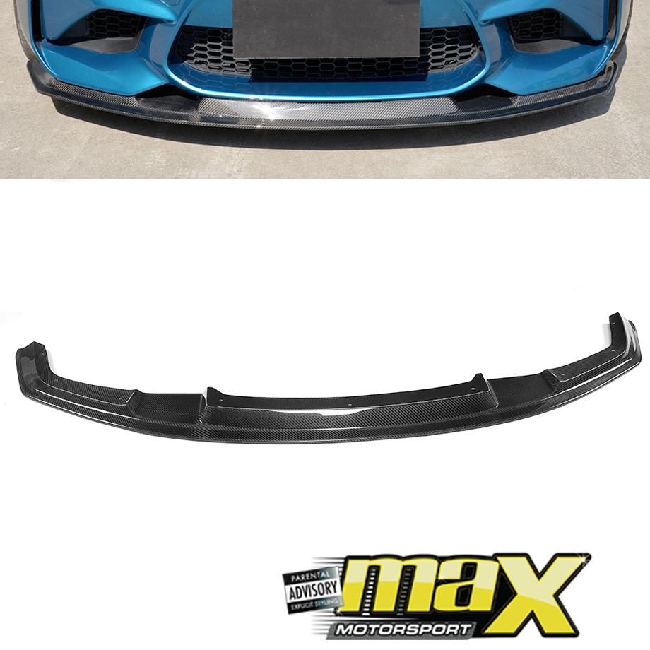 BM F87 M2 MTC Style Carbon Fibre Front Spoiler maxmotorsports