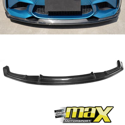 BM F87 M2 MTC Style Carbon Fibre Front Spoiler maxmotorsports