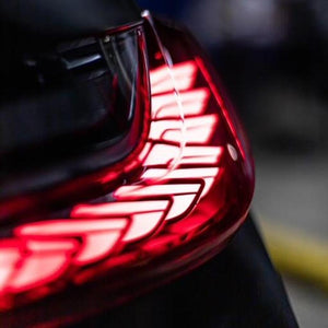 BM G20 3-Series CS Style Sequential Smoked Black Taillights Max Motorsport