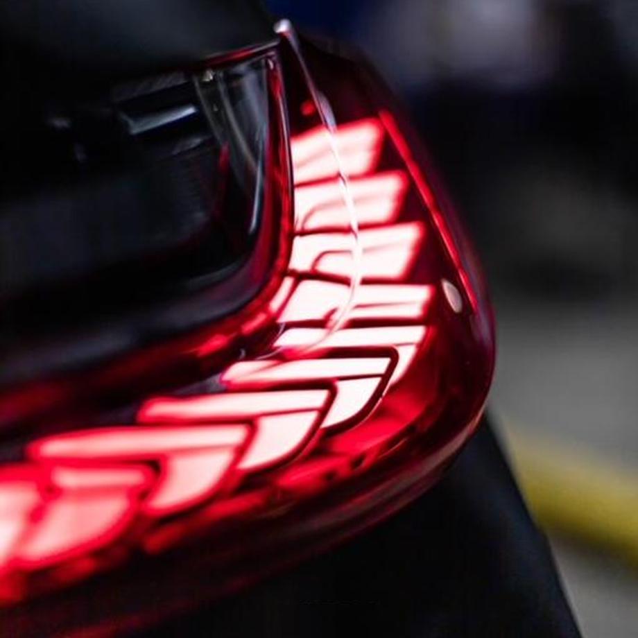 BM G20 3-Series CS Style Sequential Smoked Red Taillights Max Motorsport