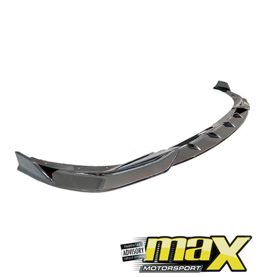 BM G20 3-Series (2019-On) Gloss Black 3-  Piece Front Spoiler maxmotorsports