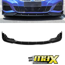 Load image into Gallery viewer, BM G20 3-Series (2019-On) Gloss Black 3-  Piece Front Spoiler maxmotorsports
