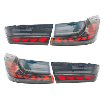 BM G20 CS Style Sequential Smoked Taillights Max Motorsport