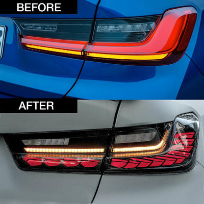 BM G20 CS Style Sequential Smoked Taillights Max Motorsport