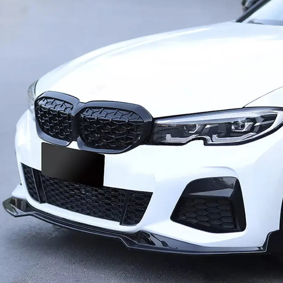 BM G20 M Performance Style Gloss Black 3 Piece Front Spoiler Max Motorsport
