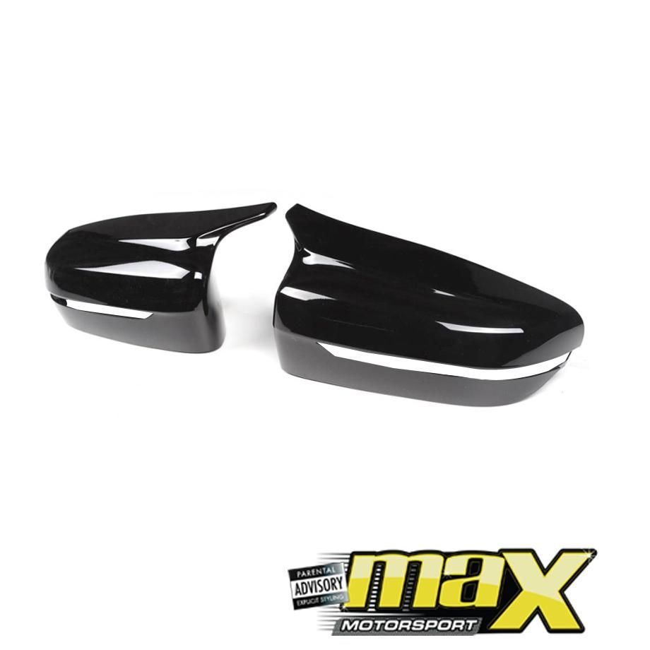 BM G20 M-Style (19-On) Gloss Black Mirror Covers maxmotorsports