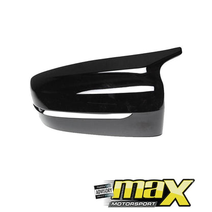 BM G20 M-Style (19-On) Gloss Black Mirror Covers maxmotorsports