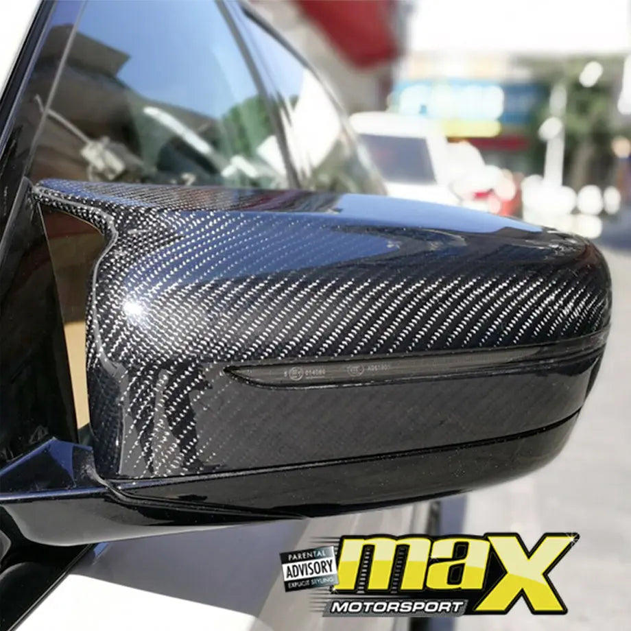 BM G20 M-Style (2019-On) Carbon Fibre Mirror Covers maxmotorsports