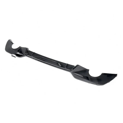 BM G20 (19-On) Gloss Black Performance Style Upgrade Diffuser With Round Exhaust Outlet Max Motorsport