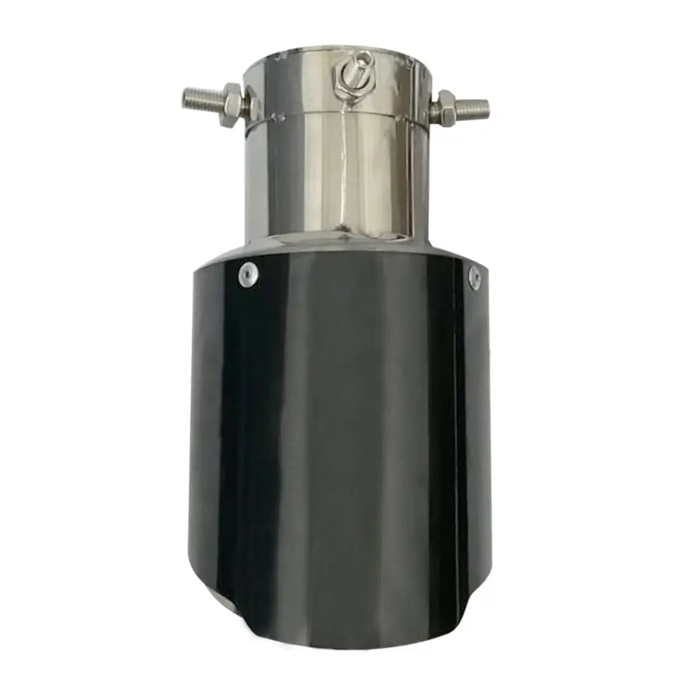 BM G20 (19-On) Gloss Black Performance Style Upgrade Diffuser With Round Exhaust Outlet Max Motorsport