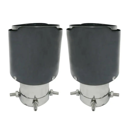 BM G20 (19-On) Gloss Black Performance Style Upgrade Diffuser With Round Exhaust Outlet Max Motorsport